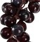 12 Bunches Artificial Grapes, Simulation Lifelike Grape Clusters, 6 Colors, 2 Size